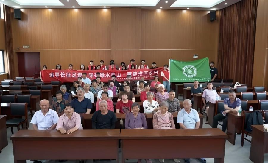 共40余名大学生志愿者赴淮安区车桥镇