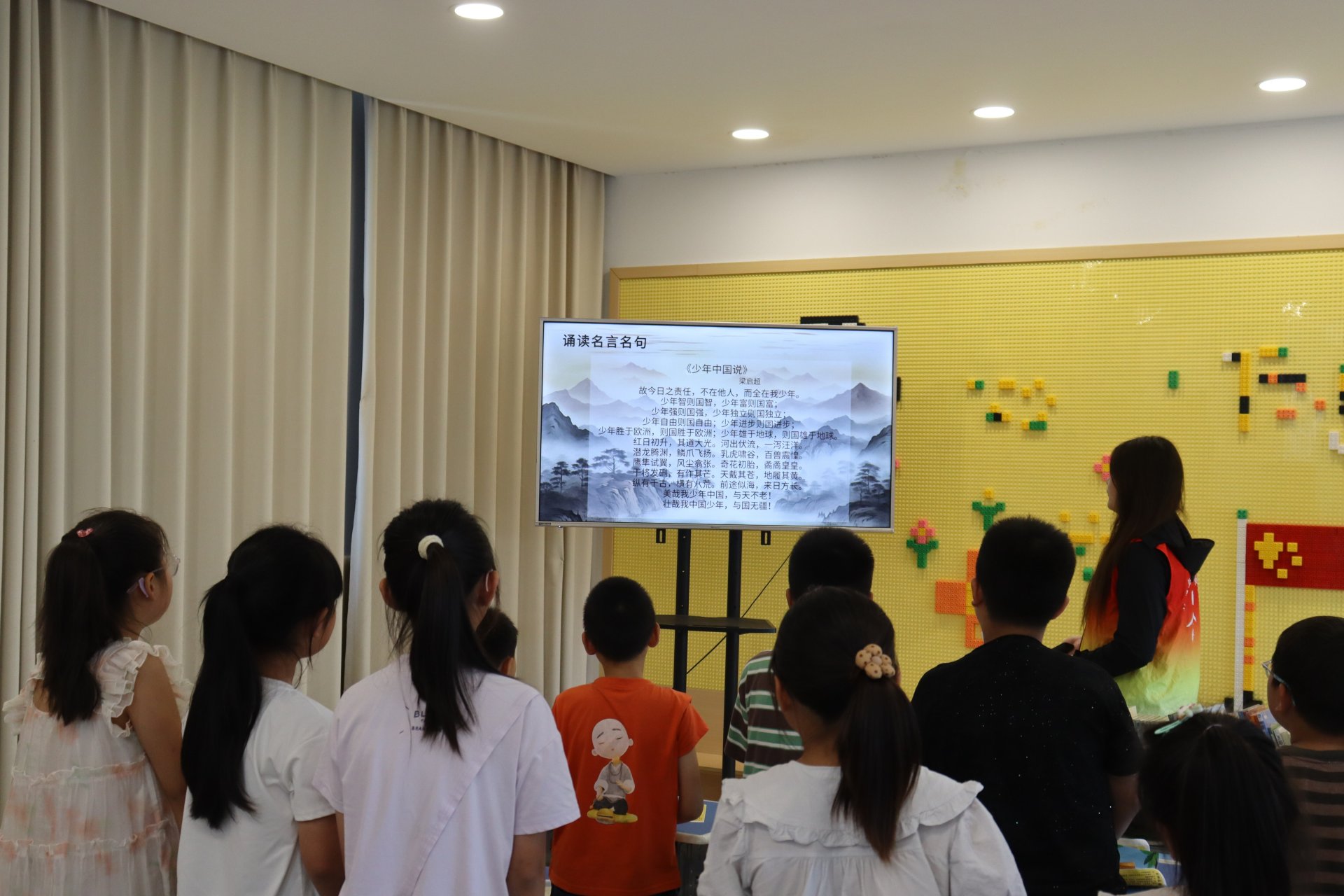 书香赴保滩”全民阅读志愿服务活动